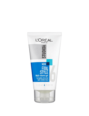 Loreal Paris Studio Line Fix & Style Very Strong Hold Multi-Vitamin Gel 6 (150Ml)