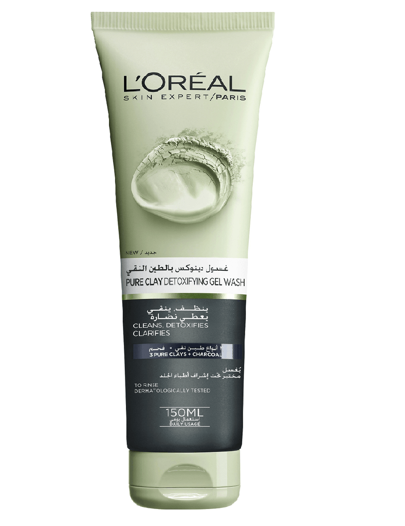 Loreal Paris Pure Clay Detoxifying Foaming Wash Face Wash (150Ml)