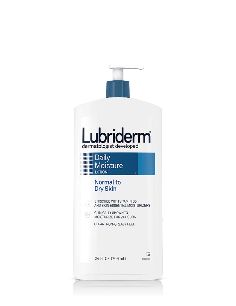 Lubriderm Daily Moisturizing Lotion, Normal To Dry Skin (709Ml)