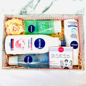 Nivea Pamper Yourself Gift Set - 4 pcs Luxury Collection (Customisable)