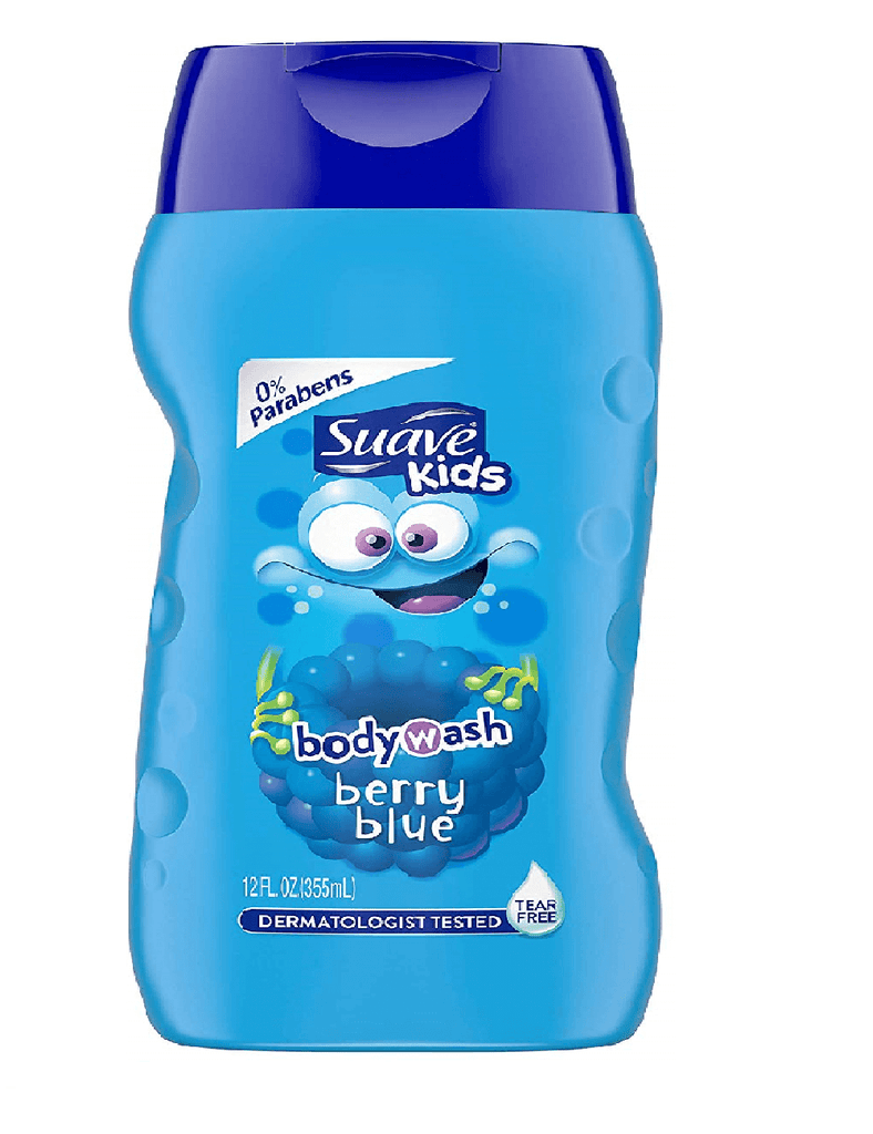Suave Kids Body Wash, Tear Free Berry Blue (355Ml)