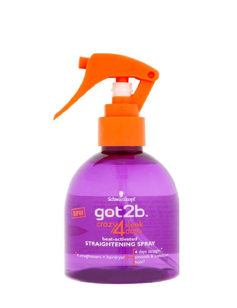 Schwarzkopf Got2B Crazy Sleek 4 Days Straightening Spray Hair Styler (200Ml)