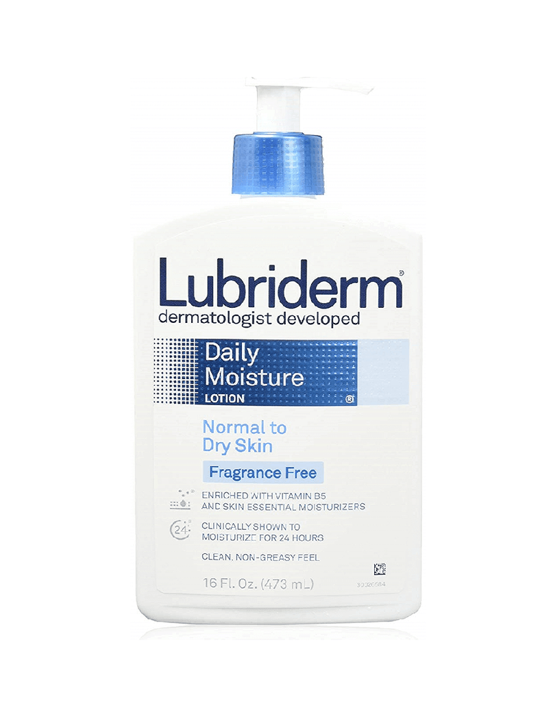 Lubriderm Daily Moisture Lotion For Normal To Dry Skin, Fragrance Free (473Ml)