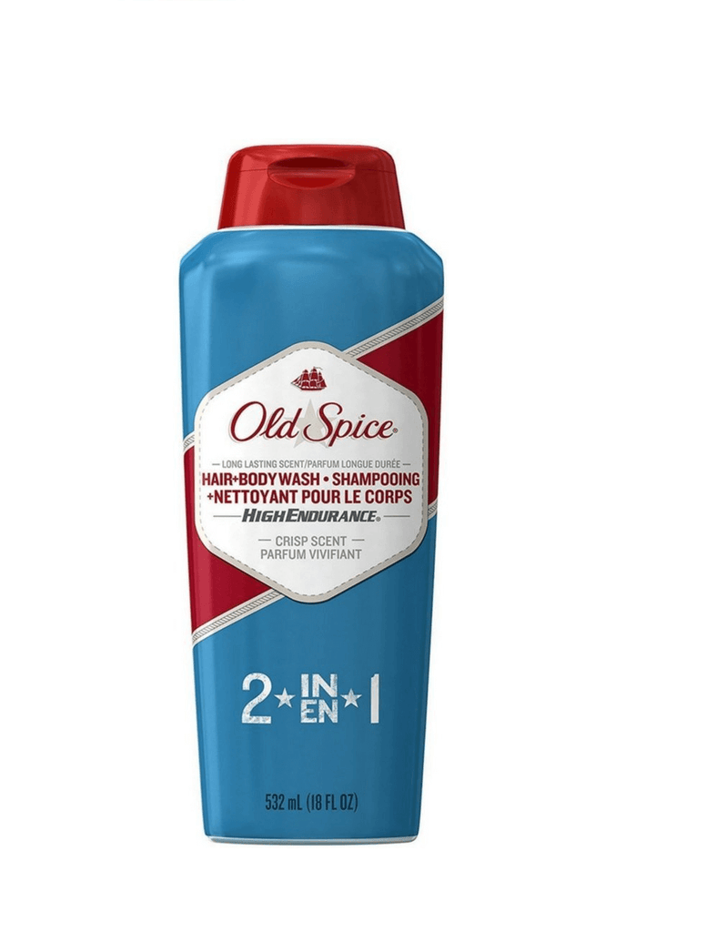 Old Spice Hair+ Body Wash+Shampooing + Nettoyant Pour Le Corps High Endurance Body Wash (532Ml)