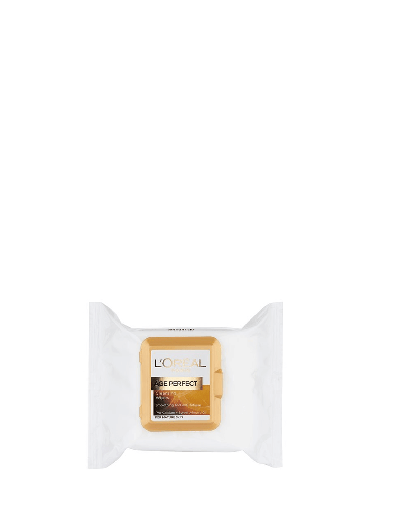 Loreal Paris Age Perfect Cleansing Wipes 25 For Mature Skin