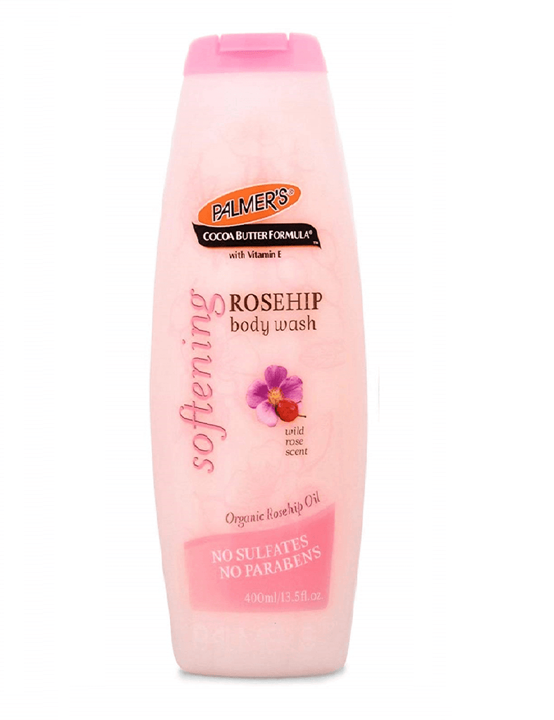 Palmers Softening Rosehip Body Wash With Wild Rose Scent (400Ml)