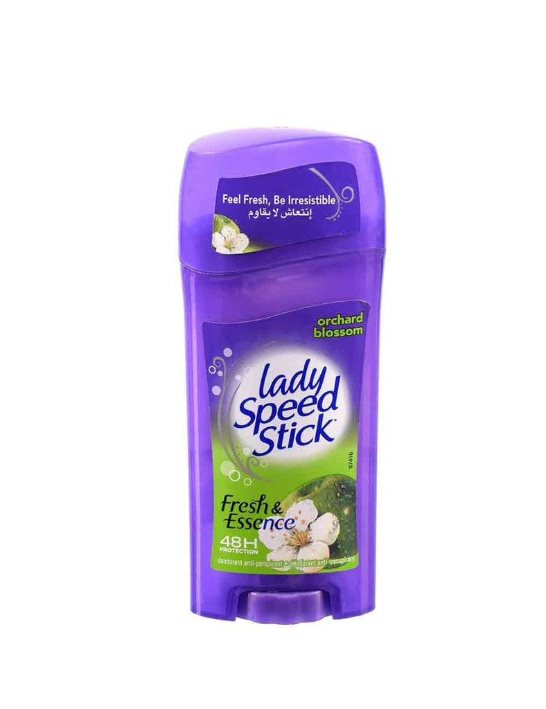 Lady Speed Stick Fresh & Essence Deodorant Stick, Orchard Blossom (65Gm)