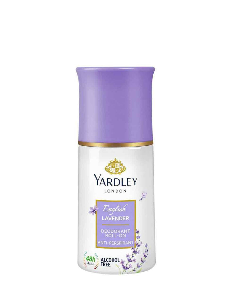 Yardley London English Lavender Deodorant Roll On Anti Perspirant For Women (50Ml)