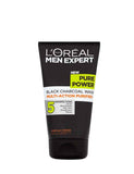Loreal Paris Men Expert Pure Power Black Charcoal Wash (150Ml)
