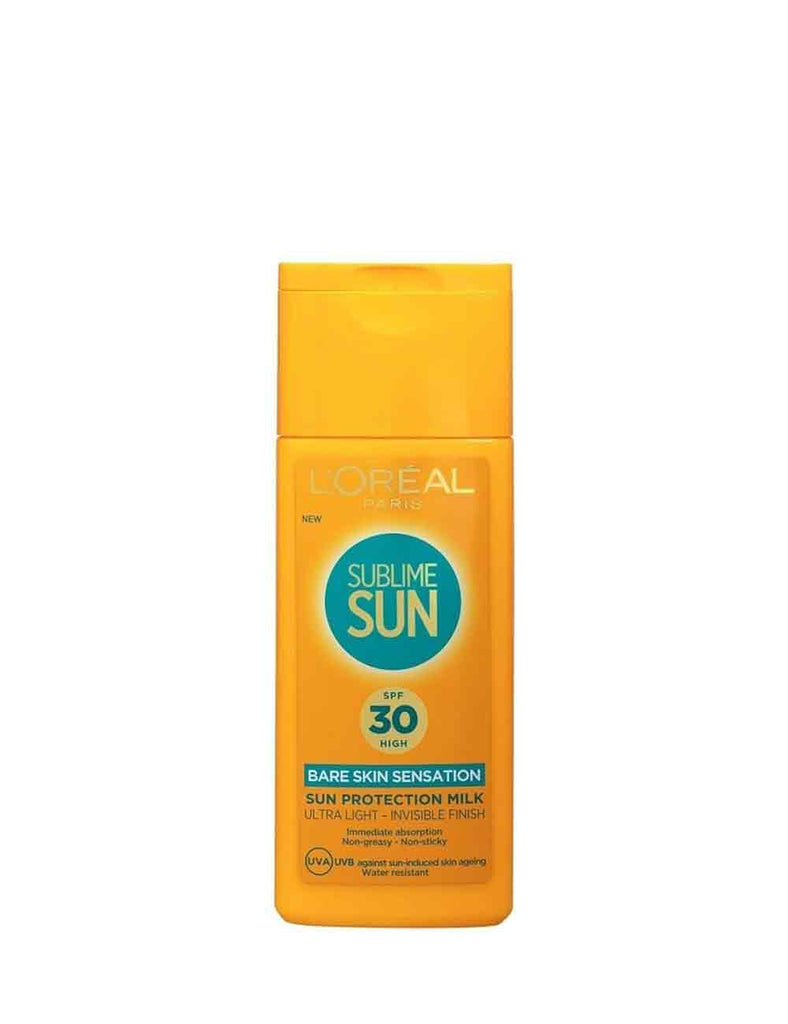 Loreal Paris Sublime Sun Spf 30 Bare Skin Sensation Sun Protection Milk (200Ml)