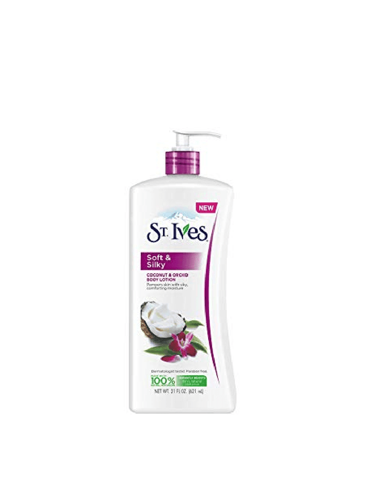 St. Ives Soft And Silky, Coconut & Orchid Body Lotion (621Ml)