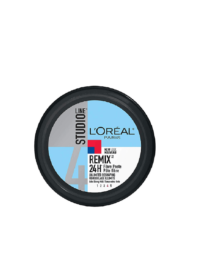 Loreal Studio Line Remix 24H Fibre Paste 4 Unlimited Reshaping Extra Strong Hold (150Ml)