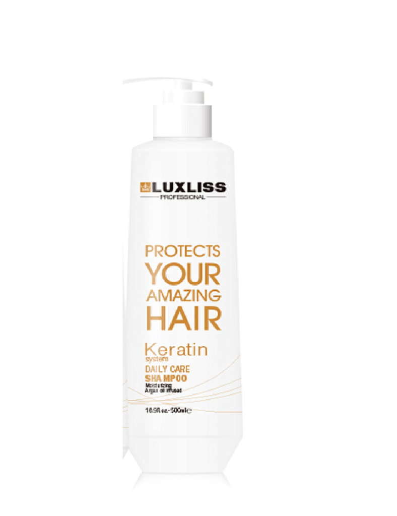 Luxliss Professional Protects Your Amazing Hair Keratin System Daily Care Shampoo (500Ml)