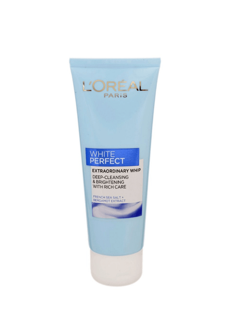 Loreal White Perfect Extraordinary Whip Deep Cleansing & Brightening Foam Face Wash (100Ml)
