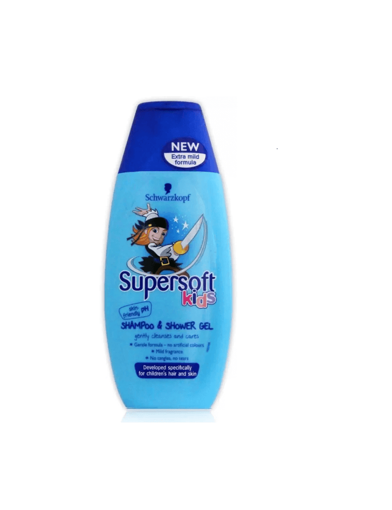 Schwarzkopf Super Soft Kids Shampoo & Shower Gel (250Ml)