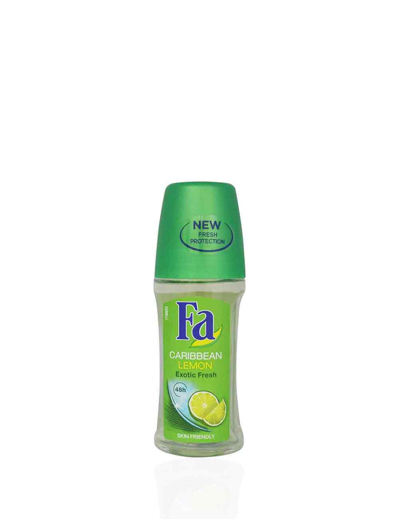 Fa Caribbean Lemon Exotic Fresh Deodorant 48H Skin Friendly (50Ml)