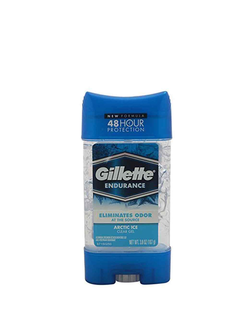 Gillette Endurance Eliminates Odor Arctic Ice Clear Gel Antiperspirant Deodorant (107Gm)