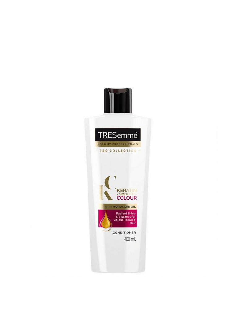 Tresemme Keratin Smooth Colour With Moroccan Oil Conditioner For Colour Hair (400Ml)