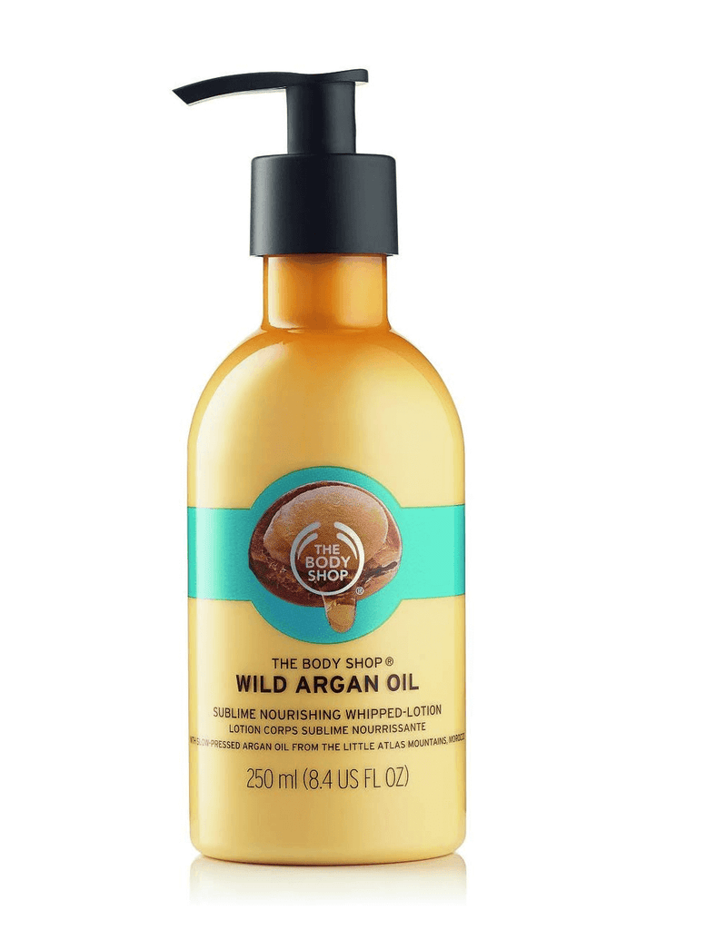 The Body Shop Wild Argan Oil Sublime Nourishing Whipped Body Lotion (250Ml)
